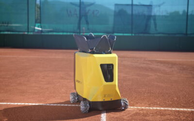 The Future of Tennis: Meet Sport Bot, the AI Hitting Partner.
